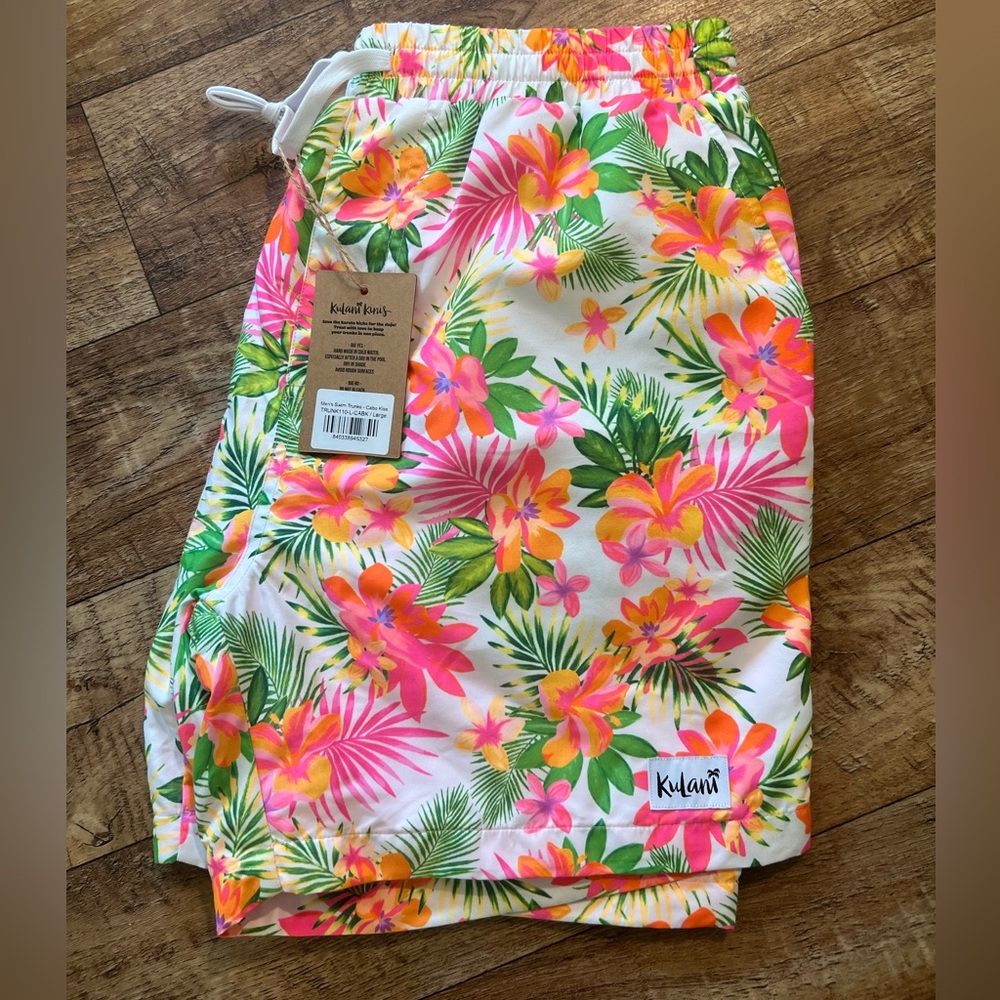 KULANI KINIS CABO KISS TRUNKS SIZE LARGE